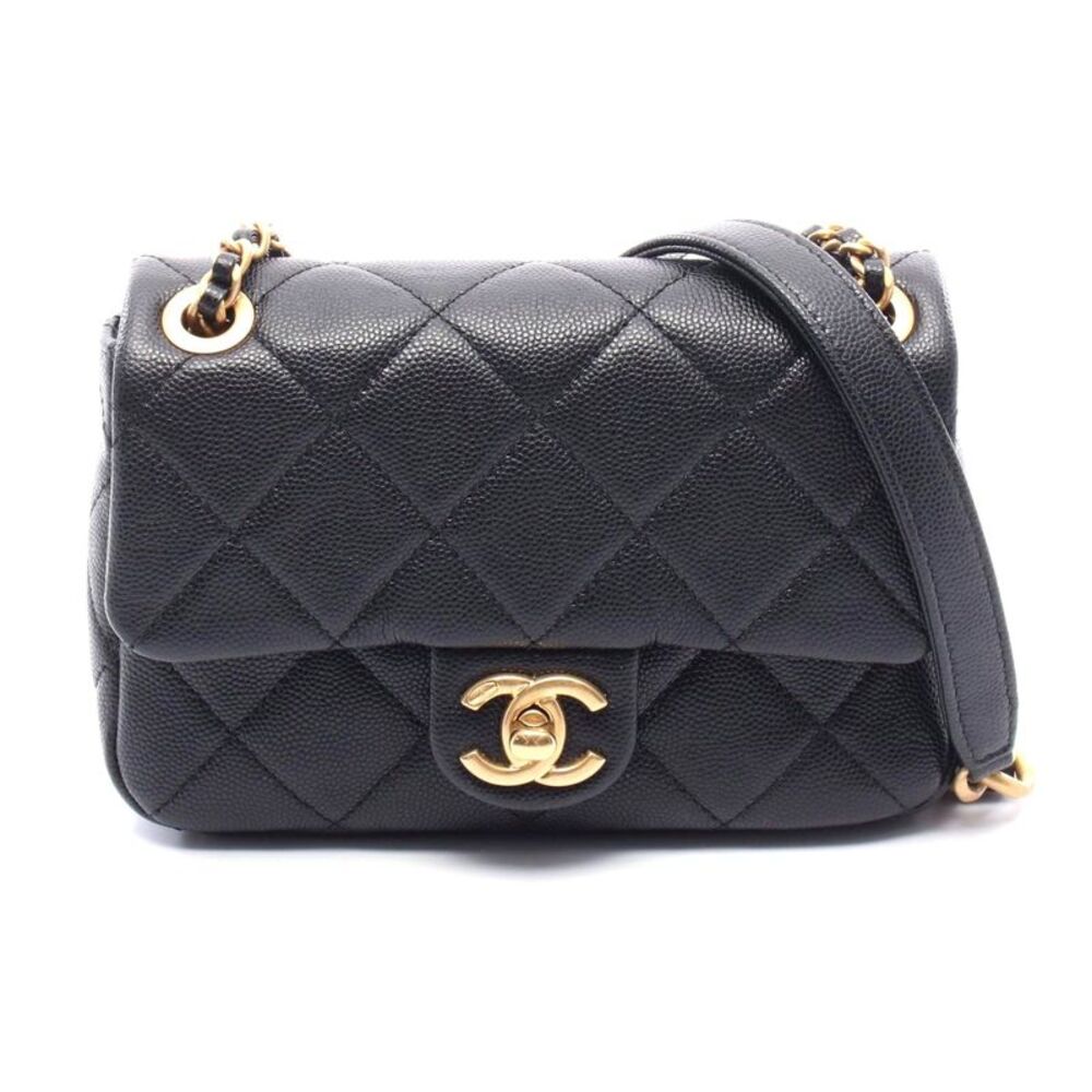 Chanel Caviar Mini Flap Shoulder Bag
